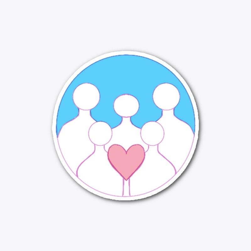 Badge Sticker - Out to Friends