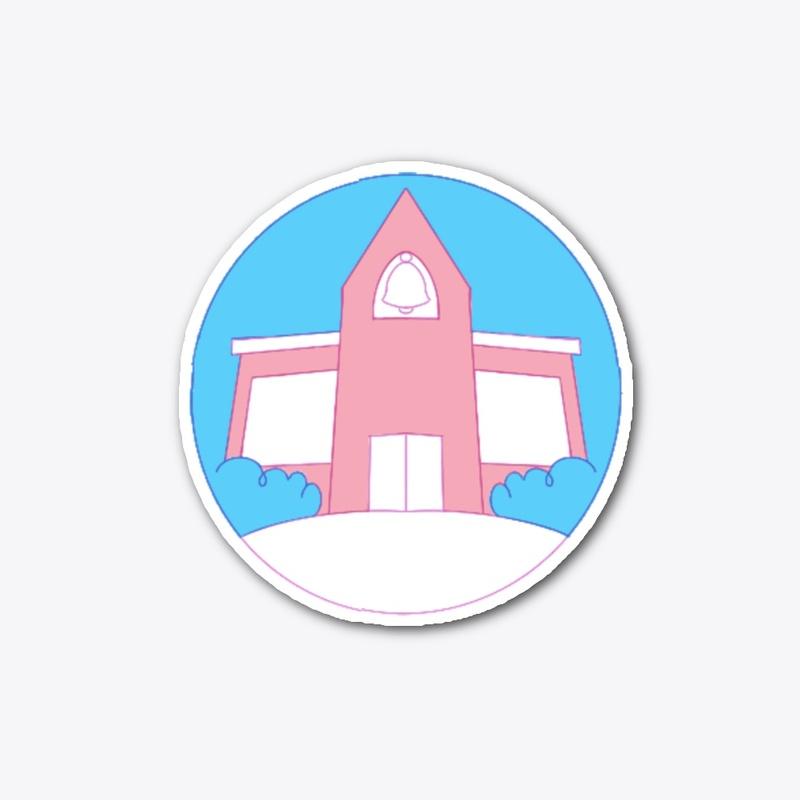 Badge Sticker - Out to School