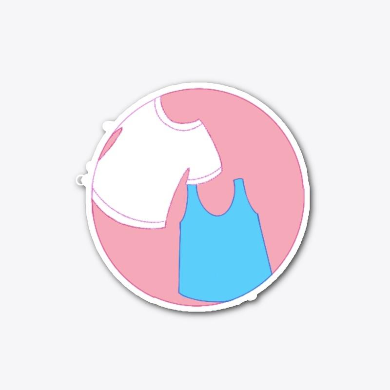 Badge Sticker - Gender Affirming Clothes