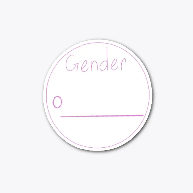 Badge Sticker - Gender